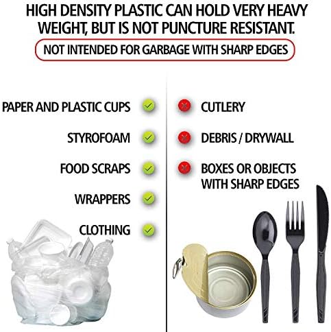 Aluf Plastics Trash Bags, Commercial Source Reduction Series