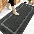 OLANLY Front Door Mat Outside 59x23, All-Season Heavy-Duty Rubber Doormat