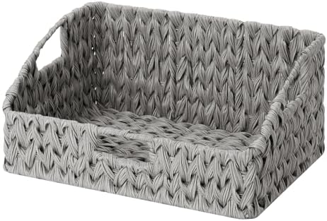 GRANNY SAYS Wicker Baskets for Organizing, Large Waterproof Wicker Basket