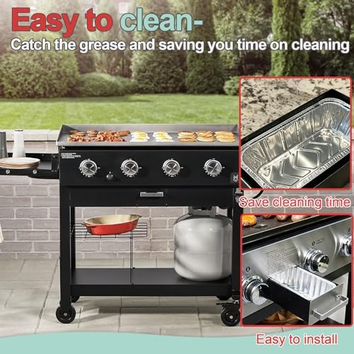 Grill Liner for Members Mark Griddle Drip Pan G70301-1 G70302-1 990001978