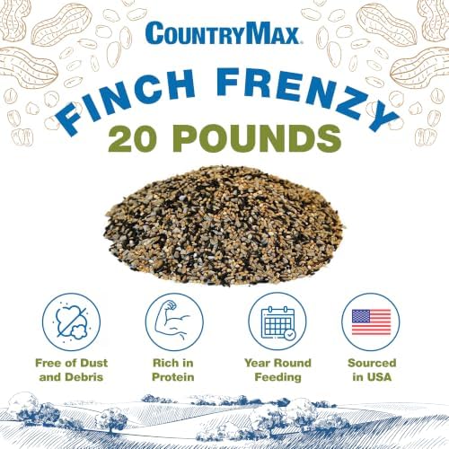 CountryMax Backyard Seeds 20LB Finch & Small Songbird Frenzy