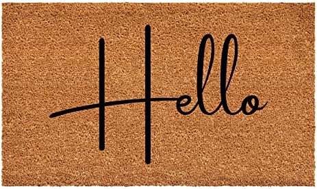 Calloway Mills Kenzo Hello Doormat, (24" x 36" x 0.60")