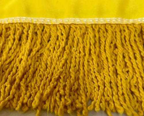 Ultimate Dust Mop Kit: Industrial-Grade Performance, Heavy-Duty Frame, Telescopic Handle - Yellow 18 Inch