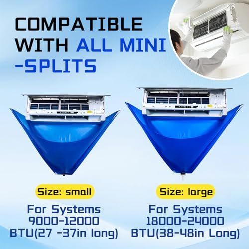 13Pcs Mini Split Cleaning Kit Wall Mount Air Conditioner Tools