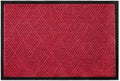Envelor Commercial Floor Mat Entrance Large Door Indoor Entry Rug Low Profile Doormat Heavy Duty Entryway Outdoor Rug, Chevron, 48 x 72 Inches, Maroon Chevron - Maroon