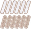 Matthew Cleaning 36'' Cotton Dust Mop Refill Washable Thick Tufted Replacement Heads for Residential & Commercial Use Fit All 36'' Dust Mop Frames, Hardwood, Laminate, Concrete Floors 12 Pack