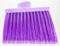 SPARTA Plastic Large Debris, Angled, Broom Head with Color Coded for Indoor, Outdoor, Home, Restaurant, Lobby, Office, 12 Inches, Purple, (Pack of 12)