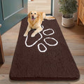 Smiry Dog Door Mat for Muddy Paws, Absorbent Non Slip Dirt Trapper, 48x30