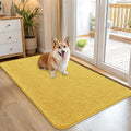 OLANLY Dog Door Mat for Muddy Paws 45x27, Super Absorbent Chenille Mud Mat