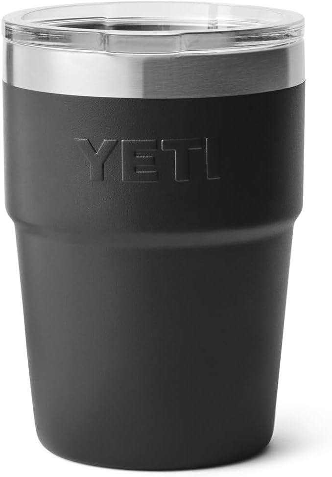 YETI Rambler 16 oz Stackable Tumbler, Vacuum Insulated, Stainless Steel with MagSlider Lid
