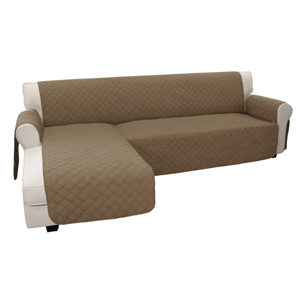 Reversible L Shape Sectional Couch Cover