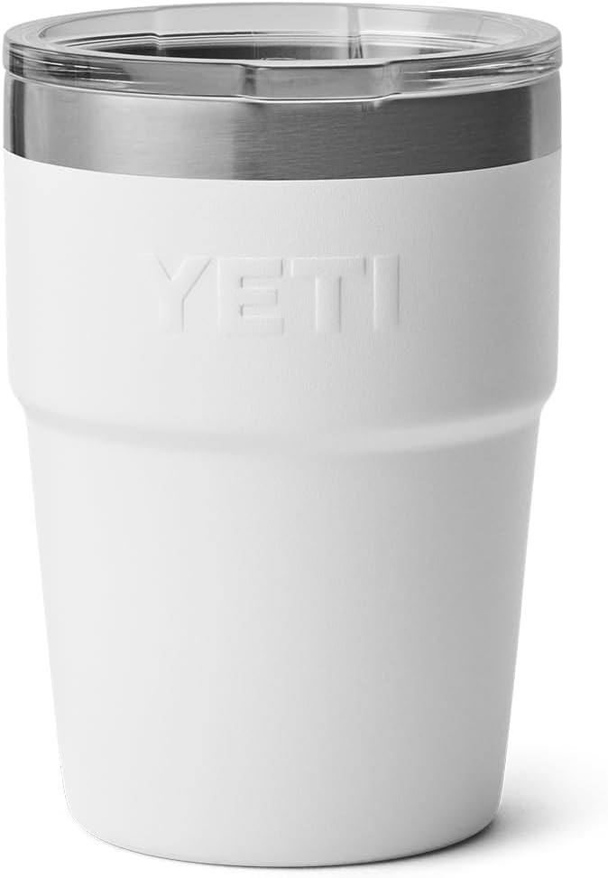 YETI Rambler 16 oz Stackable Tumbler, Vacuum Insulated, Stainless Steel with MagSlider Lid