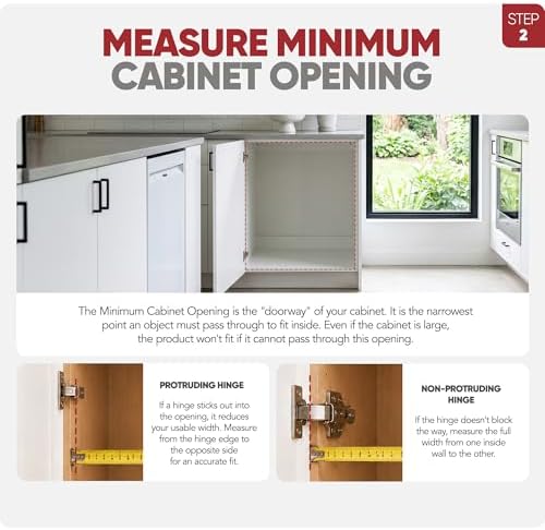Rev-A-Shelf Pullout Organizer for Cabinets, Min Opening Width of 11.5"