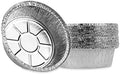 PLASTICPRO 6'' Inch Round Tin Foil Cake Pans Disposable Pack of 20