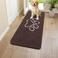 Smiry Dog Door Mat for Muddy Paws, Absorbent Non Slip Dirt Trapper, 47x17