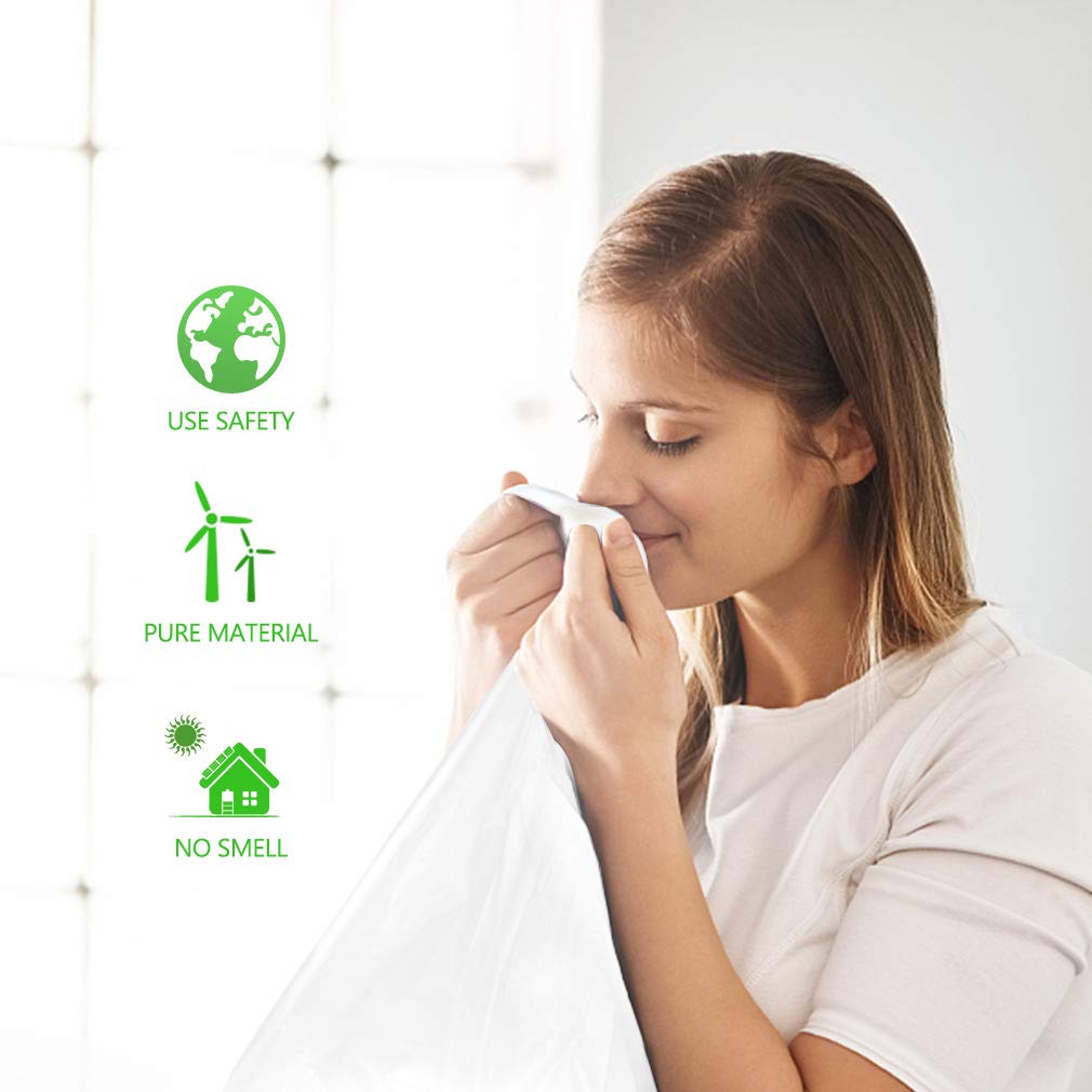 2.6 Gallon 330 Counts Strong Trash Bags Garbage Bags by Teivio