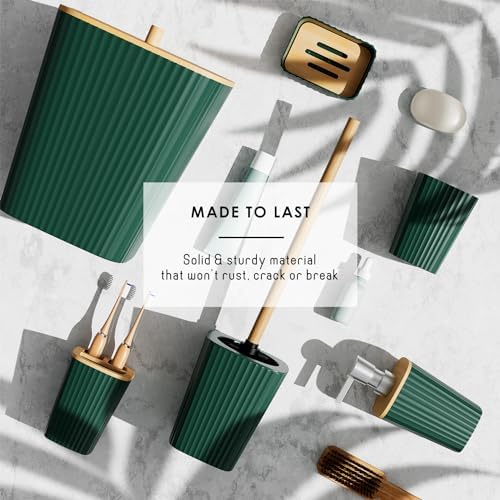 Clara Clark Bathroom Set, Bathroom Sets with Shower Curtain and Rugs