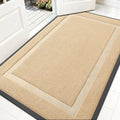 OLANLY Front Door Mat Outside 59x34, All-Season Heavy-Duty Rubber Doormat