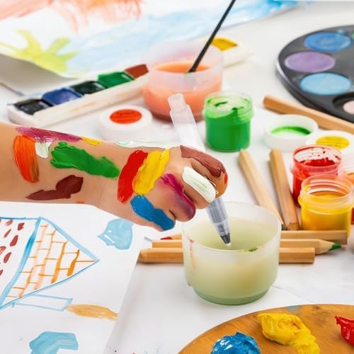 STOBOK 30pcs Waterbrush Brush Pen, Refillable Water Pens Watercolor Waterbrush Set for Artist Watercolor for Acrylic and Gouache Painting Art Supplies