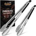 Grill Tongs UP TO 600 °F Extra Long BBQ Tong For Cooking 12" 17 INCH