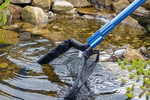 PondH2o Heavy Duty Fish Catching Net 16 Inch with Telescopic 9 Ft Pole