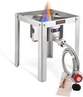 ARC 55,000BTU Propane Burner Camping Stove,Outdoor Gas Stove Burner Cooker for Cooking for Turkey Fry,Homebrewing,Crawfish Boil,and More!