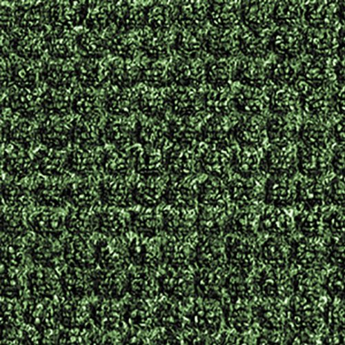 Guardian WaterGuard Indoor/Outdoor Wiper Scraper Floor Mat, Rubber/Nylon, 3'x16', Green