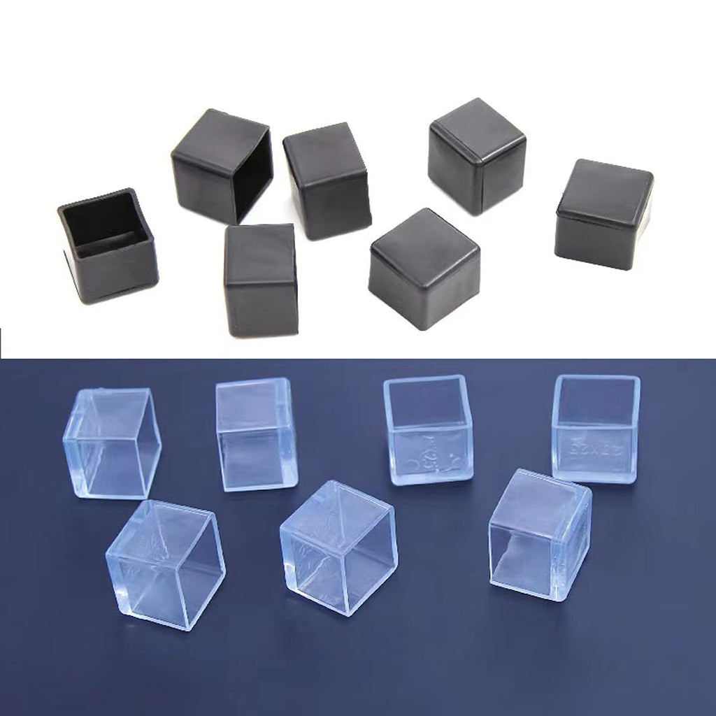 12 Pcs Transparent Square Anti (12 Count)