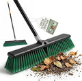 Pelle & Sol 60cm Garden Broom - Yard Brush with Telescopic Handle - Floor Scrubber & Garden Broom for Outdoor Use - Shower Scrubber, Outdoor Broom for Decking, Pathways & Driveways