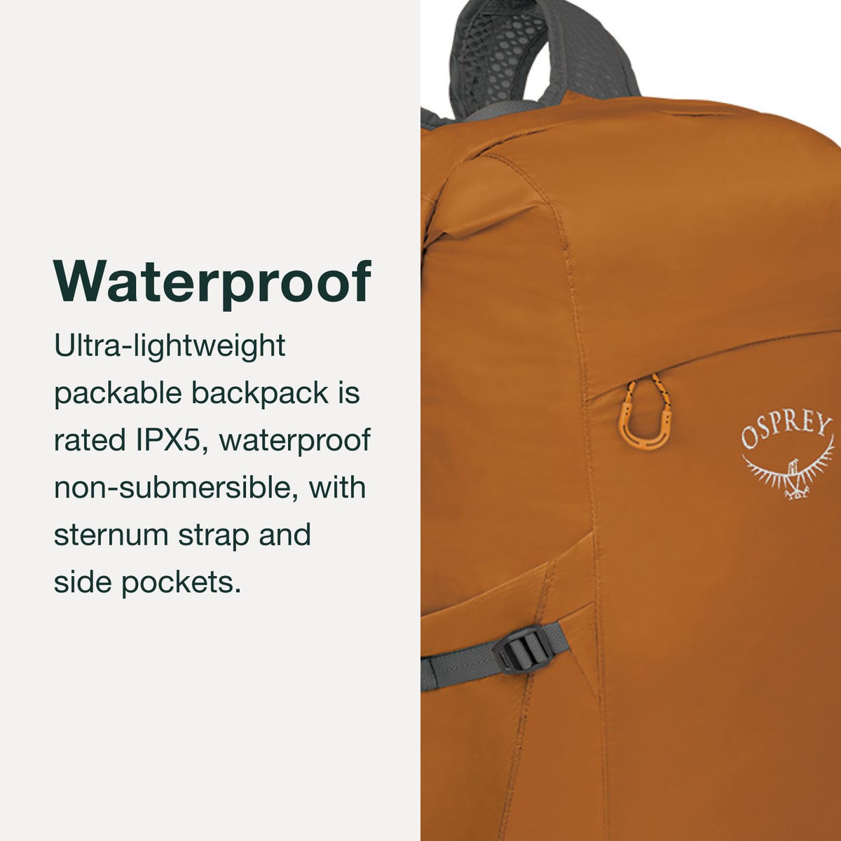 Osprey Ultralight 20L Dry Stuff Pack, Waterfront Blue
