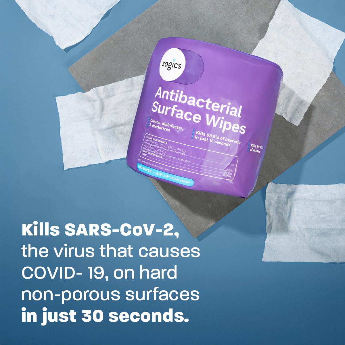 Antibacterial Disinfecting Wipes (800 Count)