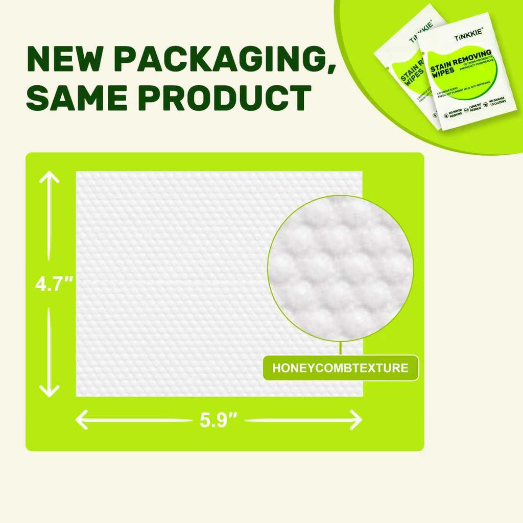 Stain Remover Wipes for Clothes & Fabric (200 Count)