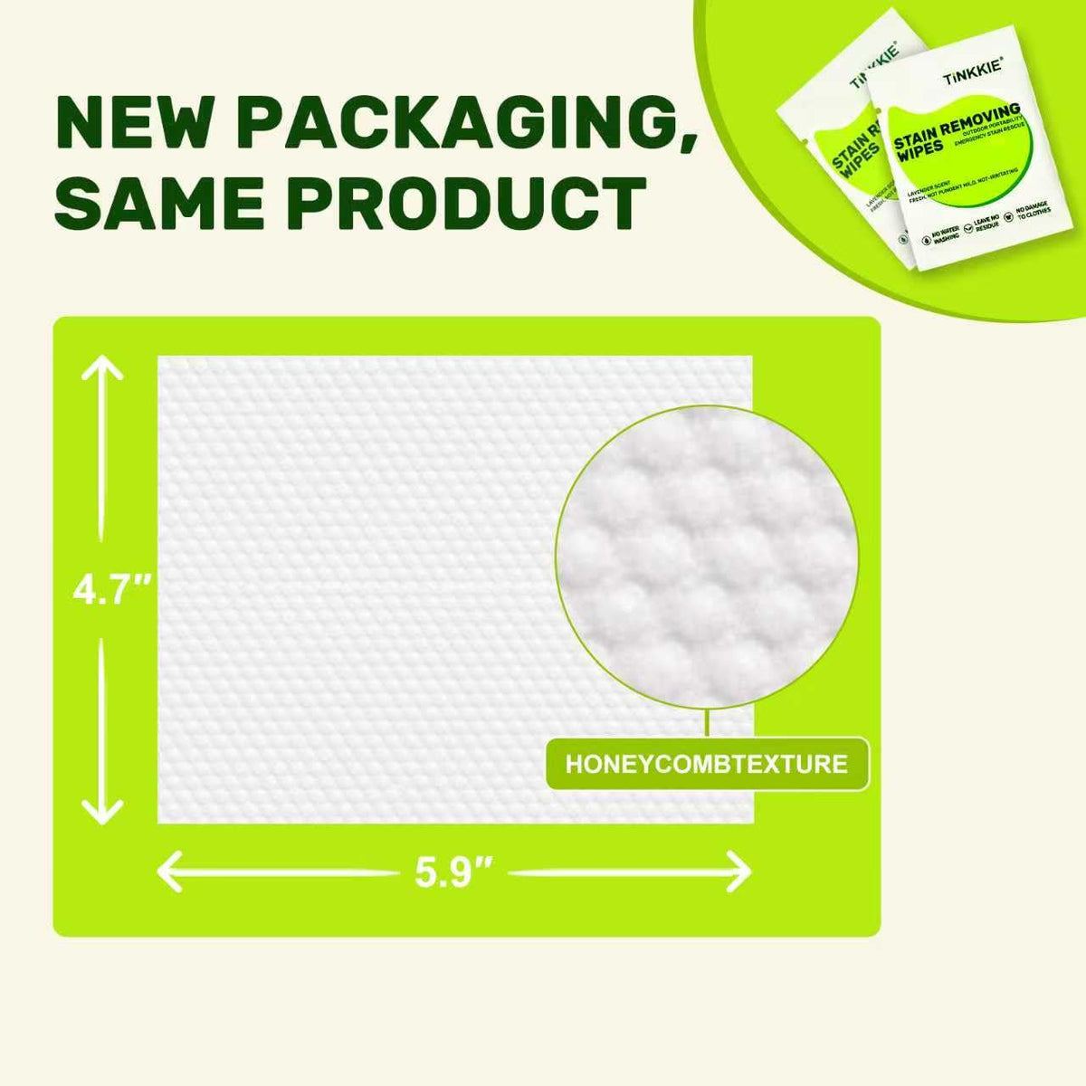 Stain Remover Wipes for Clothes & Fabric (200 Count)