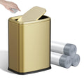 8L 2.1 Gallon Small Bathroom Trash Can with Lid