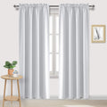 Wide Blackout Curtains for Living Room 70 x 84 Inch Long 2 Panels