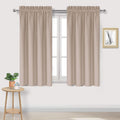 Blackout Curtains for Bedroom Living Room 38 x 54 Inch Long Camel (2 Count)
