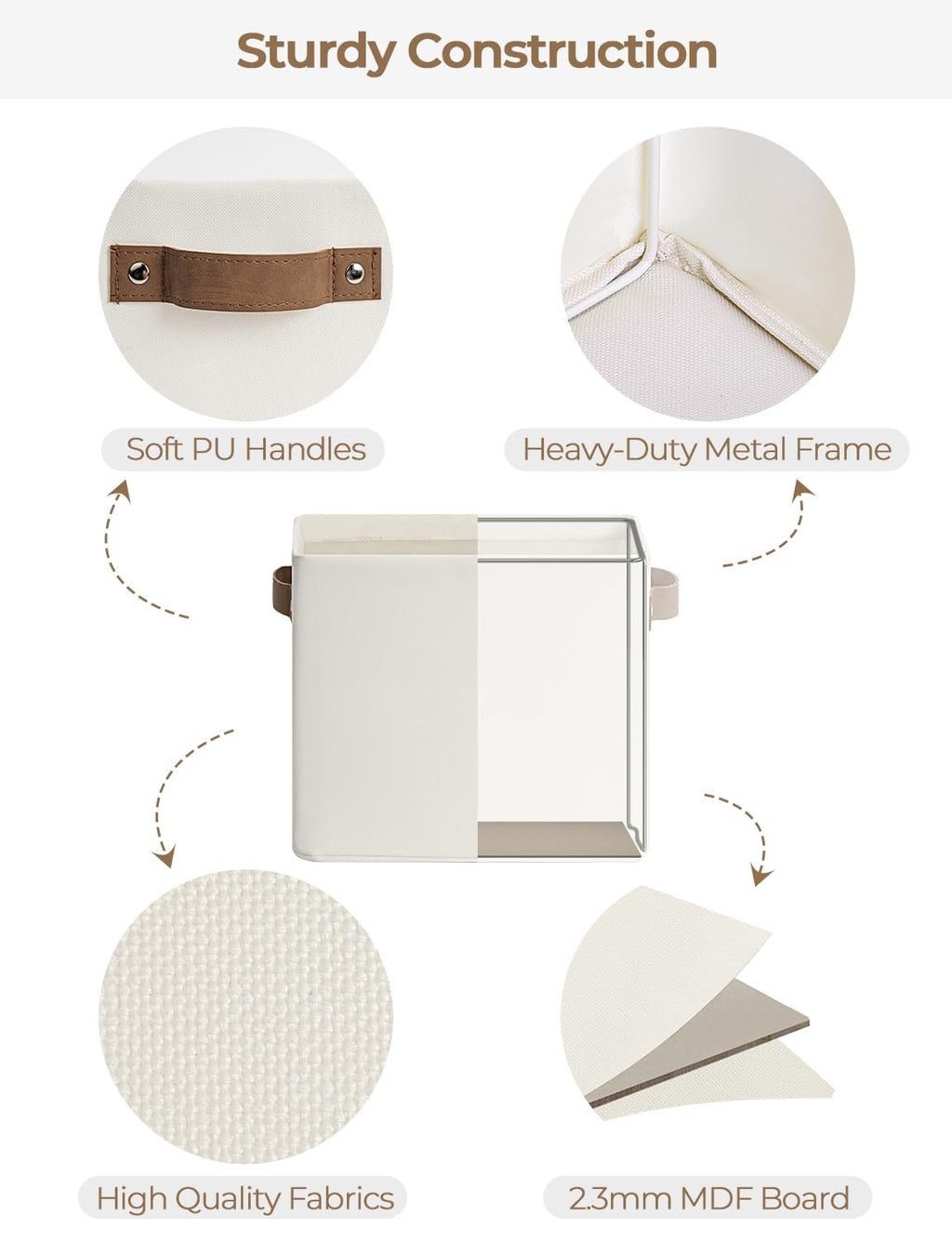 Narrow Storage Bins (2 Count)