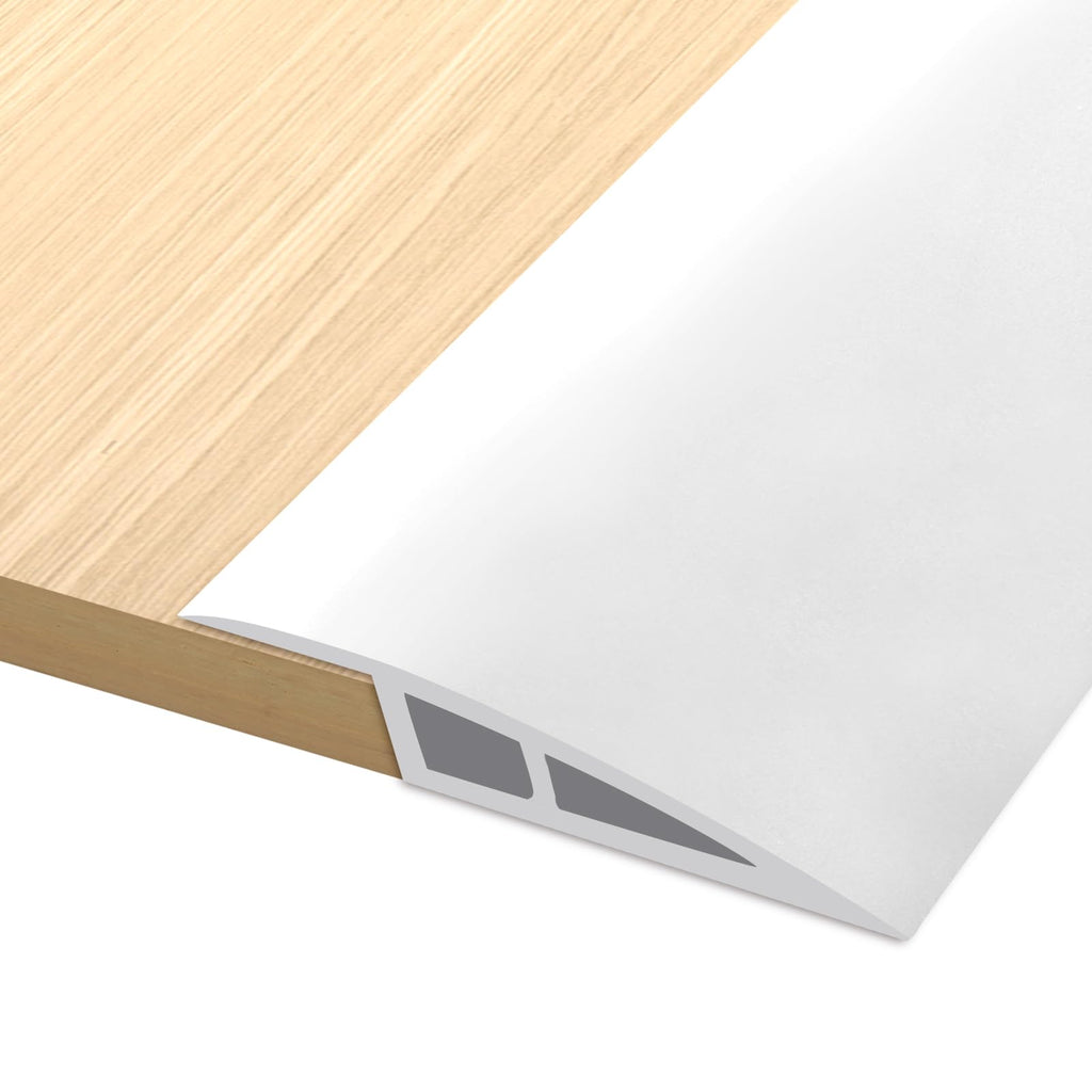 Vinyl Floor Transition Strip Self Adhesive Door Threshold Strip (6.6 Foot)