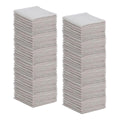 Cotton Terry Washcloths Grey Towels 100% Cotton Cleaning Cloth 16" Rags Wash Clothes for Body and Face (72 Count)
