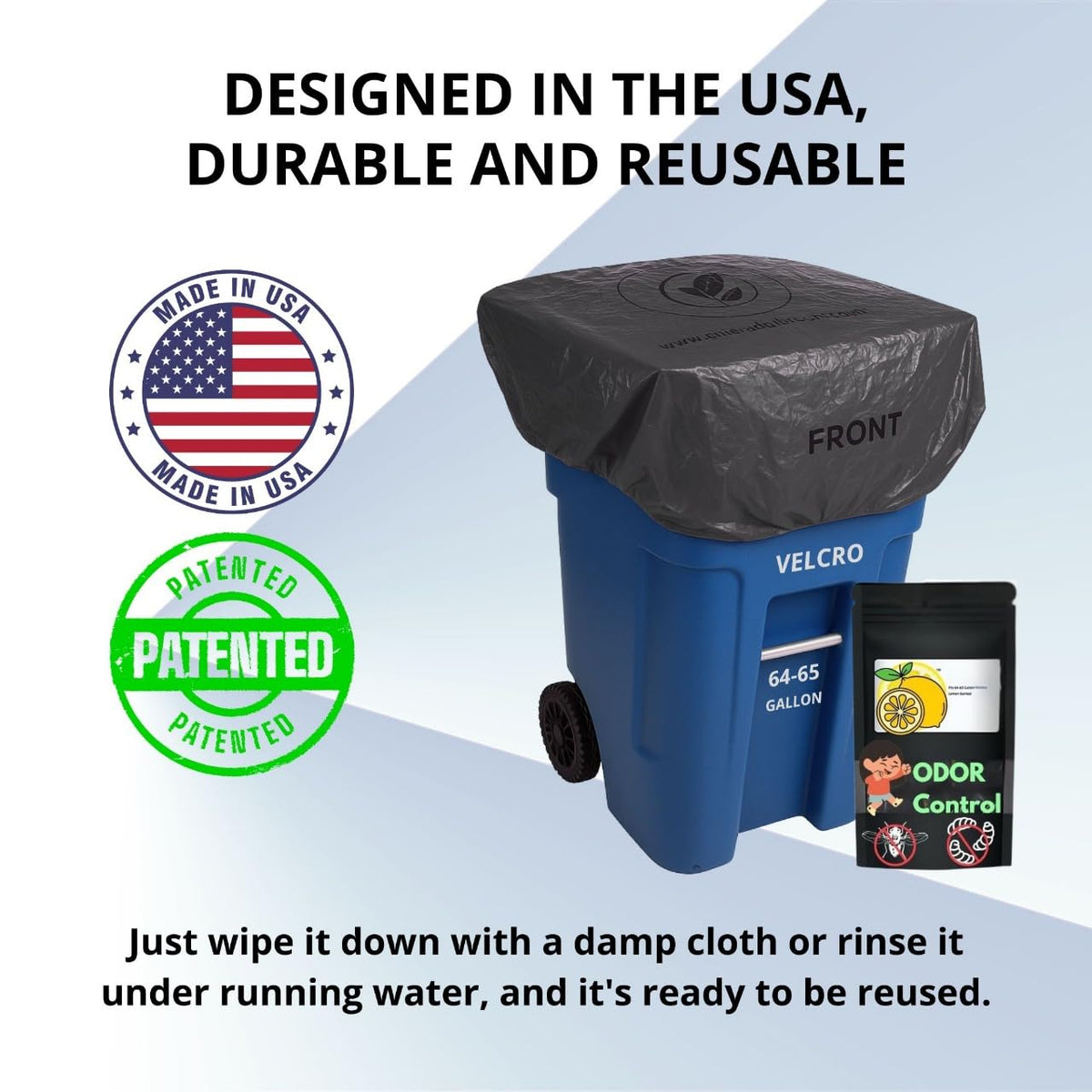 Outdoor Trash Can Lid Cover