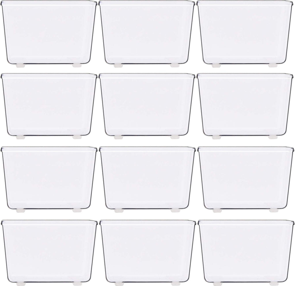 Clear Desk Drawer Organizer (12 Count)