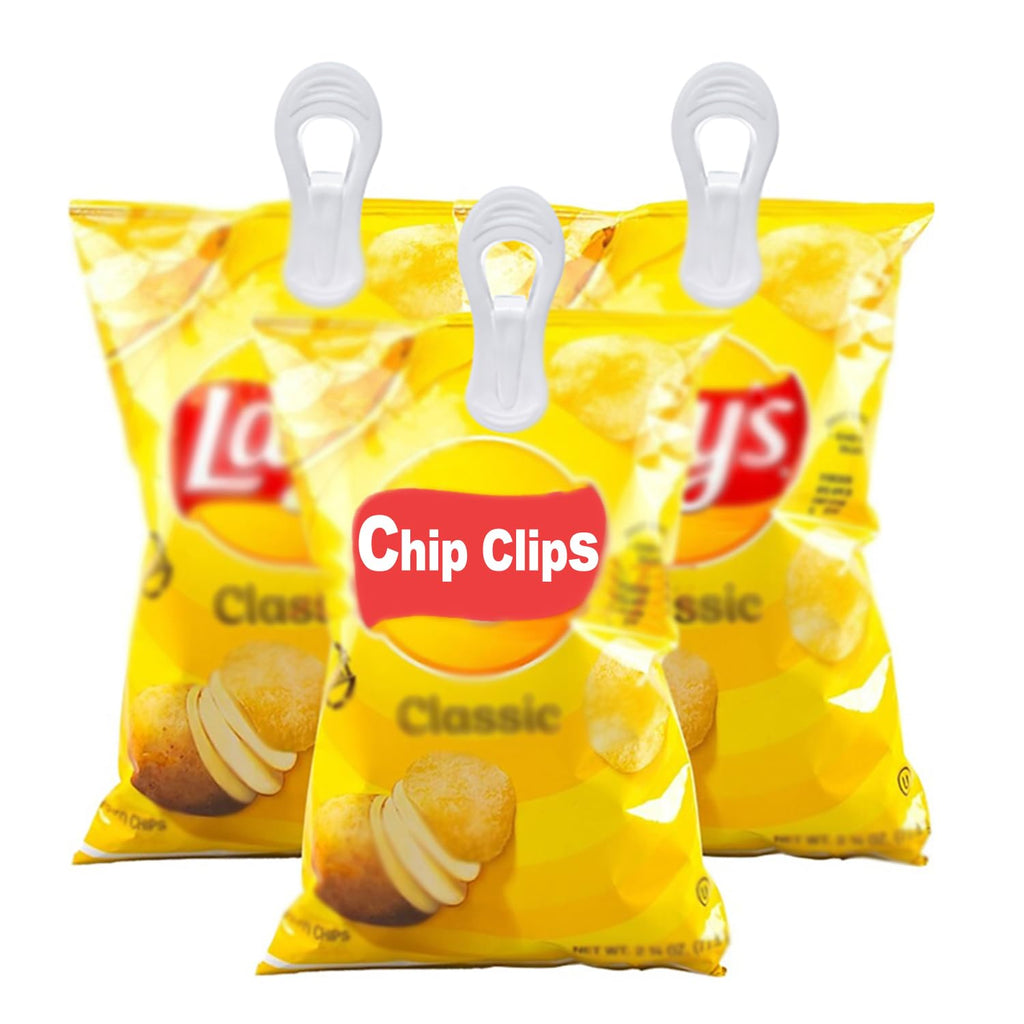 White Hanger Clips 50 Pack (50 Count)