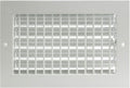 Adjustable AIR Supply Diffuser - HVAC Vent Cover Sidewall or Ceiling Adjustable AIR Supply Diffuser - HVAC Vent Cover Sidewall or Ceiling - Grille Register - High Airflow… (8"w X 6"h