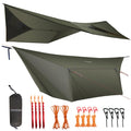 onewind 12×10ft Ultralight Camping Hammock Tarp, Hammock Rainfly with Doors