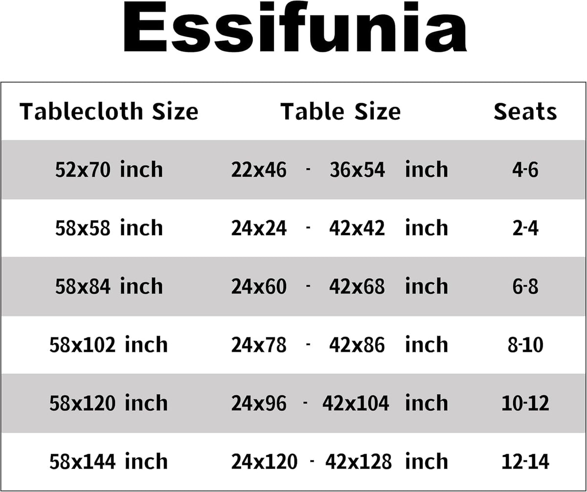 Waterproof Plaid Tablecloth Fabric