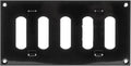 8" x 4" Inch (Outer Dimensions) Black Adjustable Air Wall Vent Cover - Indoor Outdoor Metal Grille - Heating, Cooling, Ventilation for Home, Garage, Shed - Open and Close Register 7.87 x 3.93