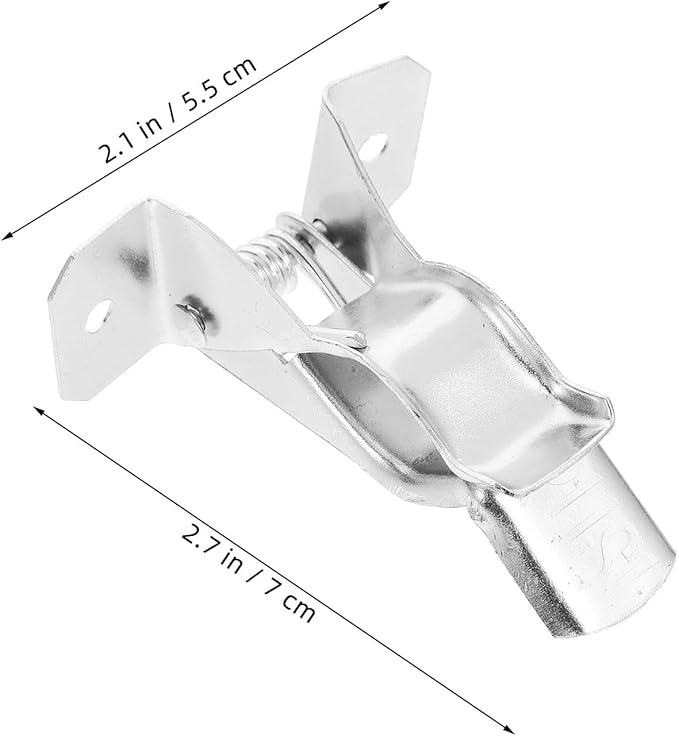 10pcs Broom and Mop Holder Wall Mount Iron Utility Hooks for Household Cleaning Tool Organization Storage