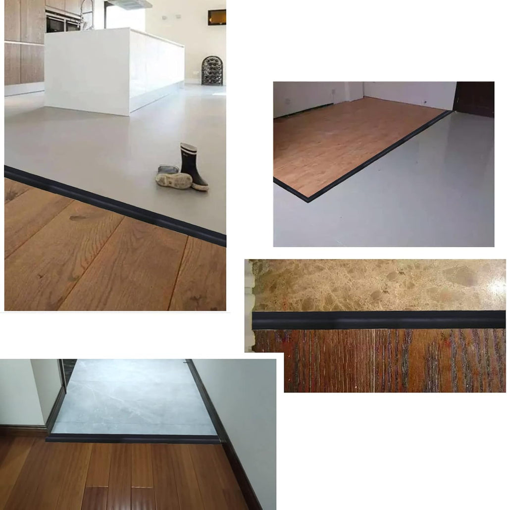 Floor Transition Strip & Self Adhesive Floor Vinyl Floor Edge Trim Laminate Floor Gap Covering Joining Strip