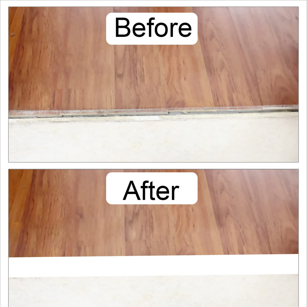 Floor Door Flat Transition Strip & Self Adhesive Floor Vinyl Floor Edge Trim Laminate Floor Gap Covering Joining Strip