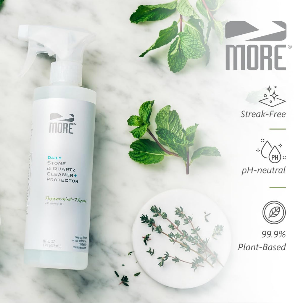 MORE Stone & Quartz Cleaner + Protector (32 Fl Oz)